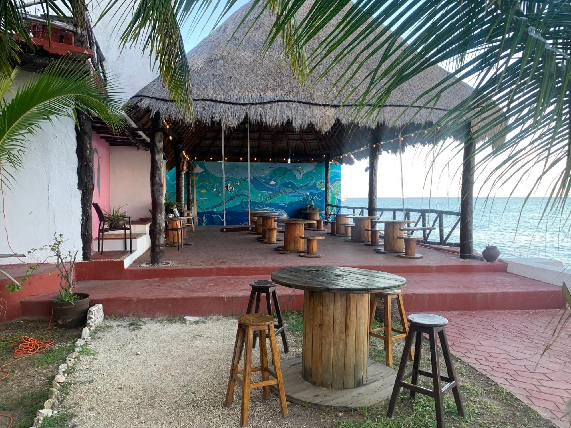 Casa Caribe Cancun Exterior photo Beach bar in Akumal